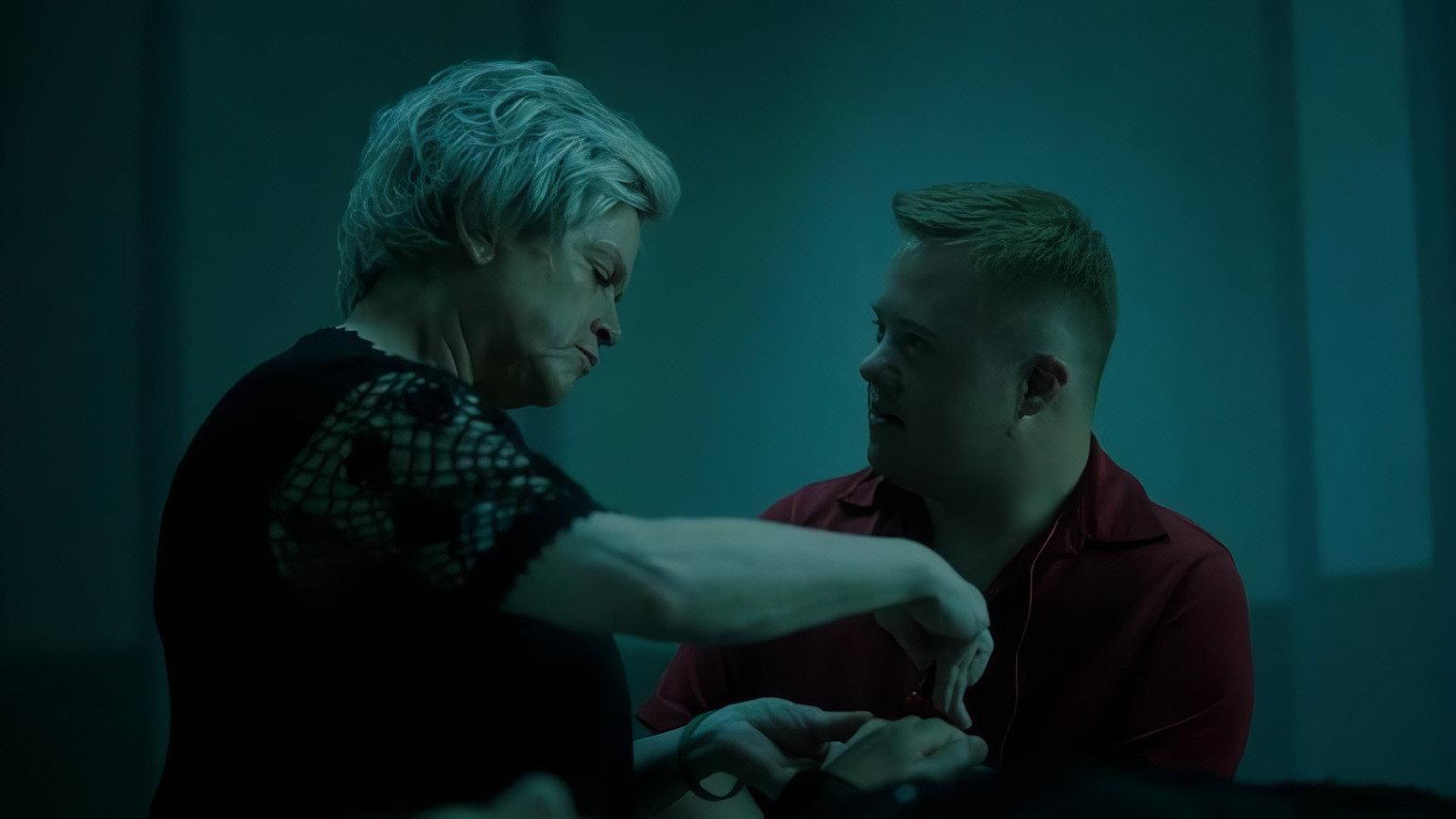 Here for You 2024 movie scene