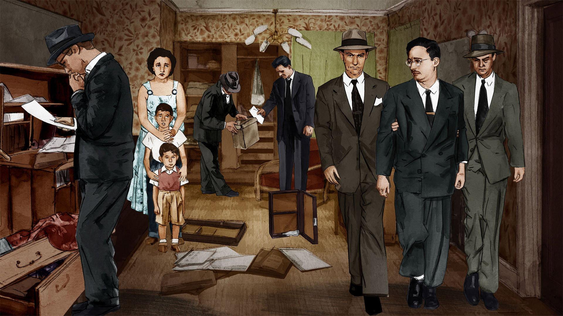 The Rosenbergs: Atomic Spies 2025 movie scene