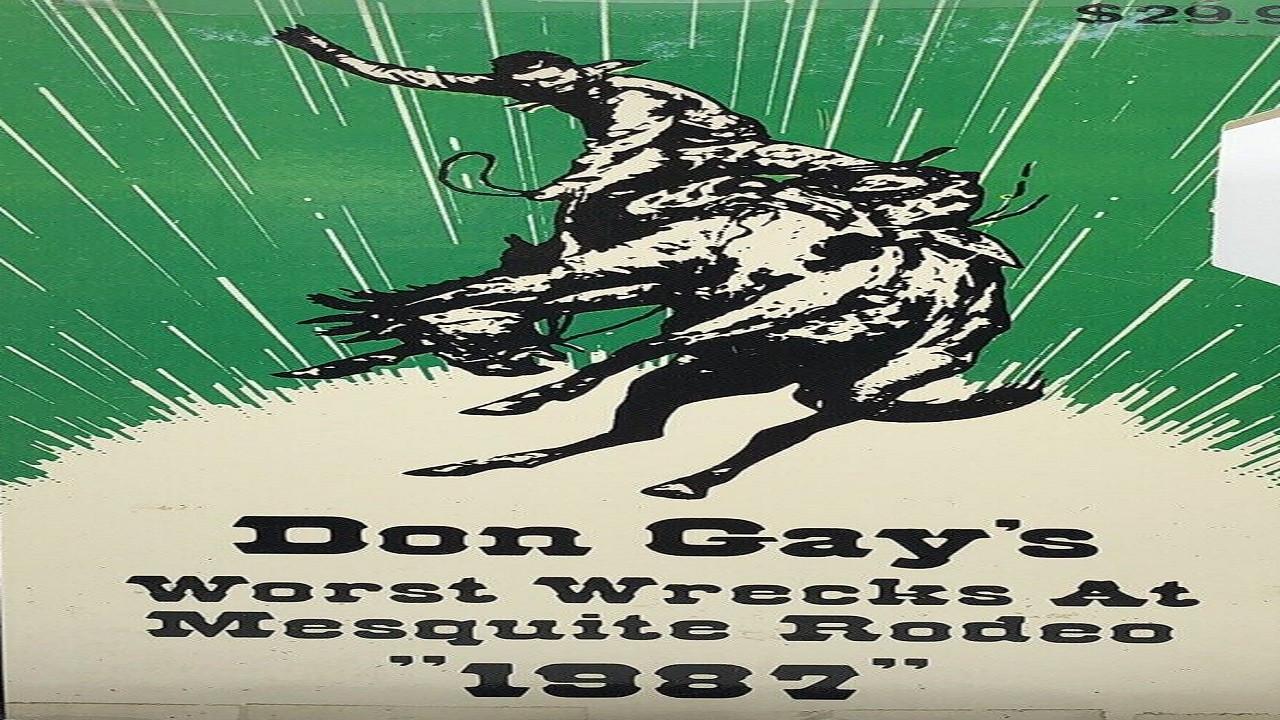 Don Gay's Worst Wrecks at Mesquite Rodeo 1987 1988 movie scene