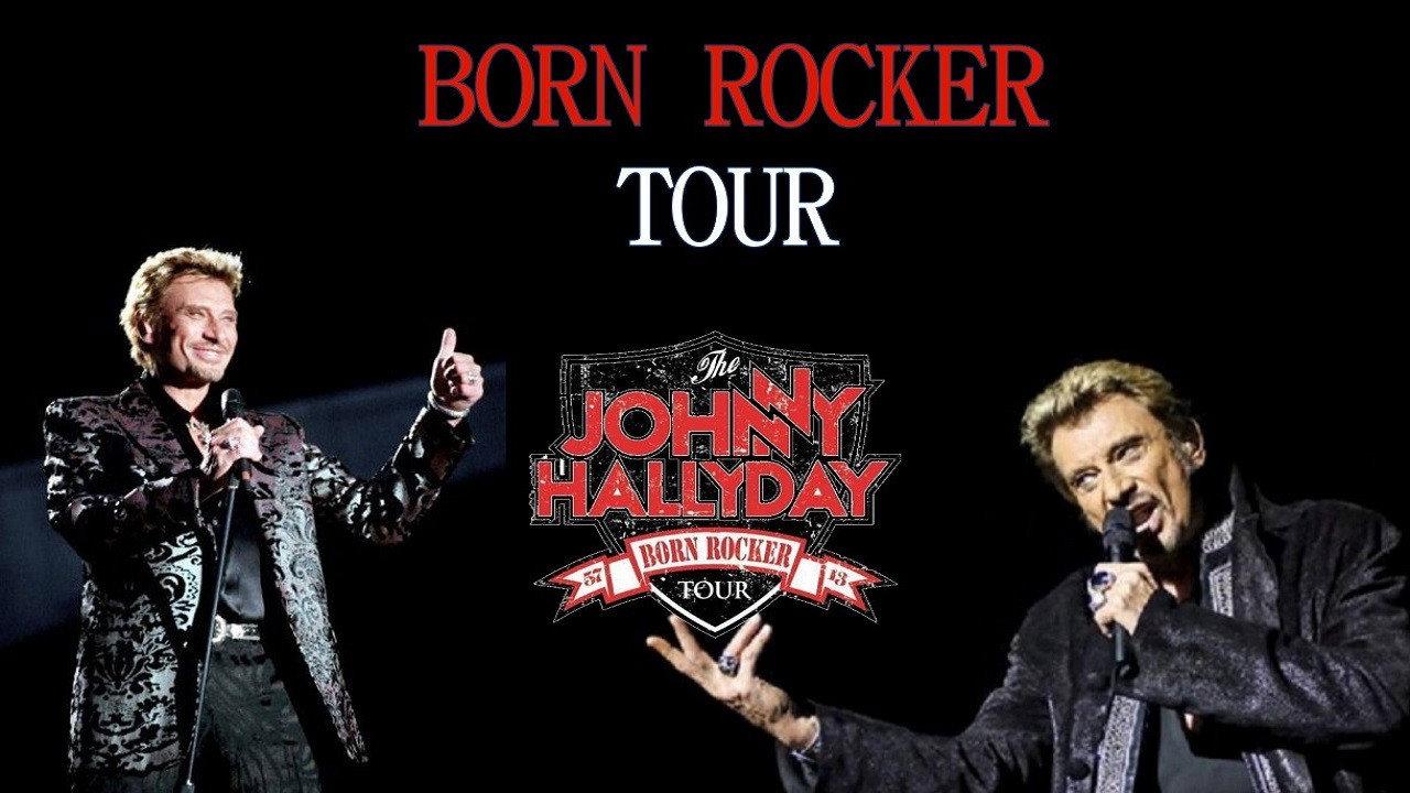 Johnny Hallyday - Born Rocker Tour 2013 movie scene
