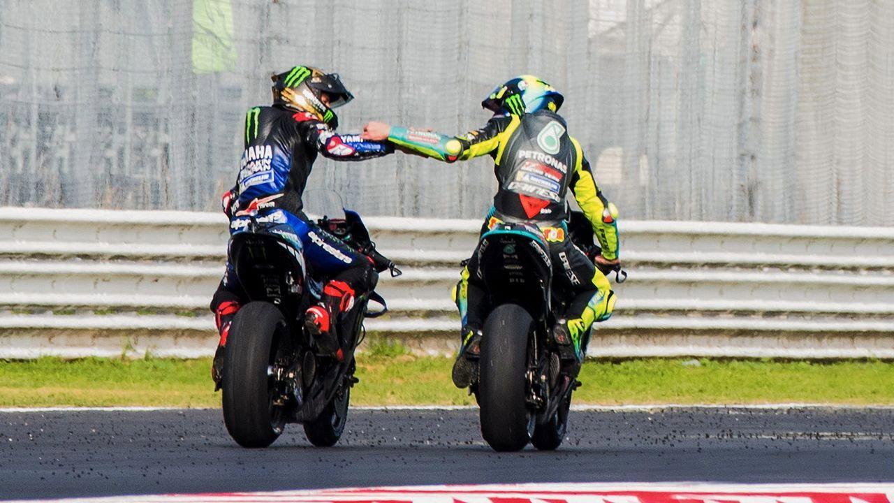 L’odyssée de Valentino Rossi 2021 movie scene