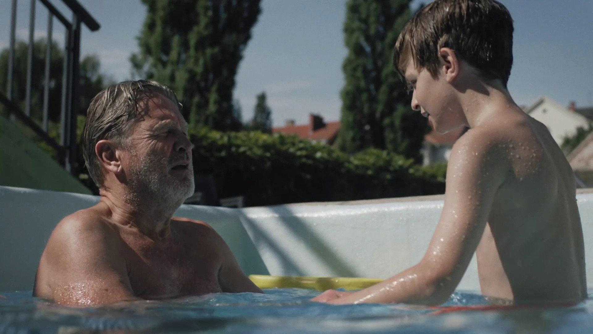 Freestyle Swimmer 2020 movie scene