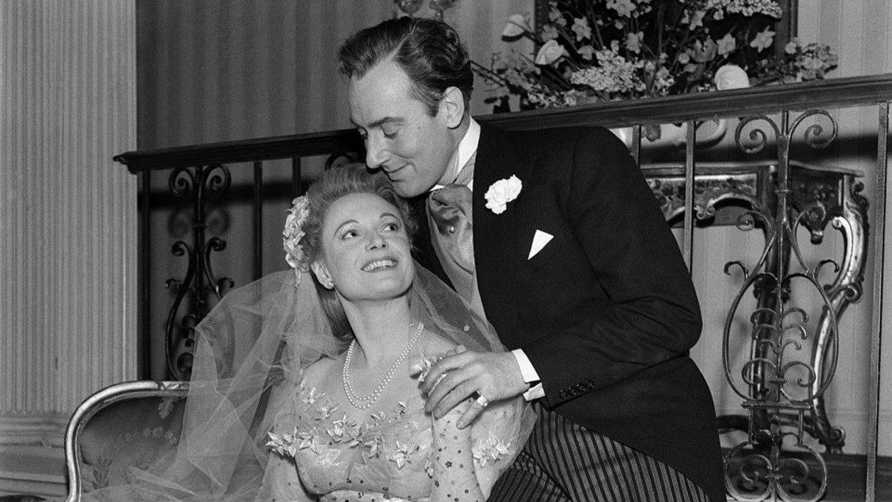 Maytime in Mayfair 1949 movie scene