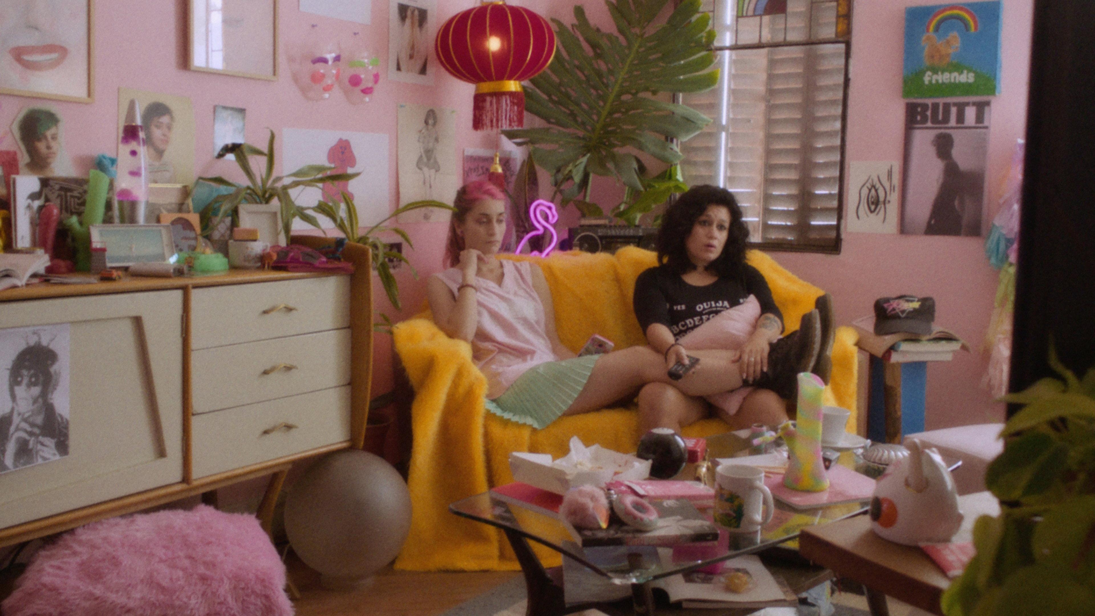 Outsider Girls 2024 movie scene