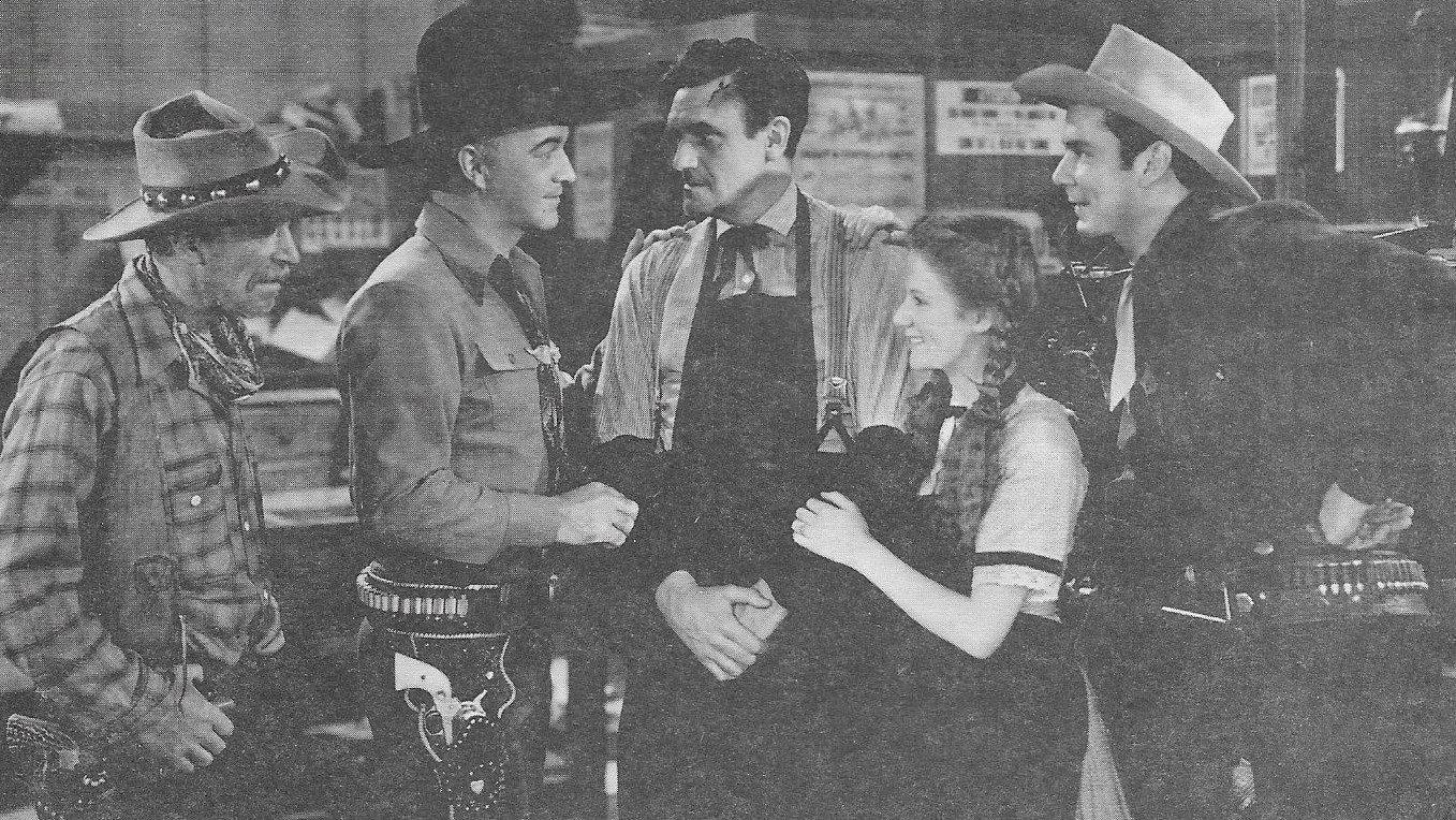 Wide Open Town 1941 movie scene