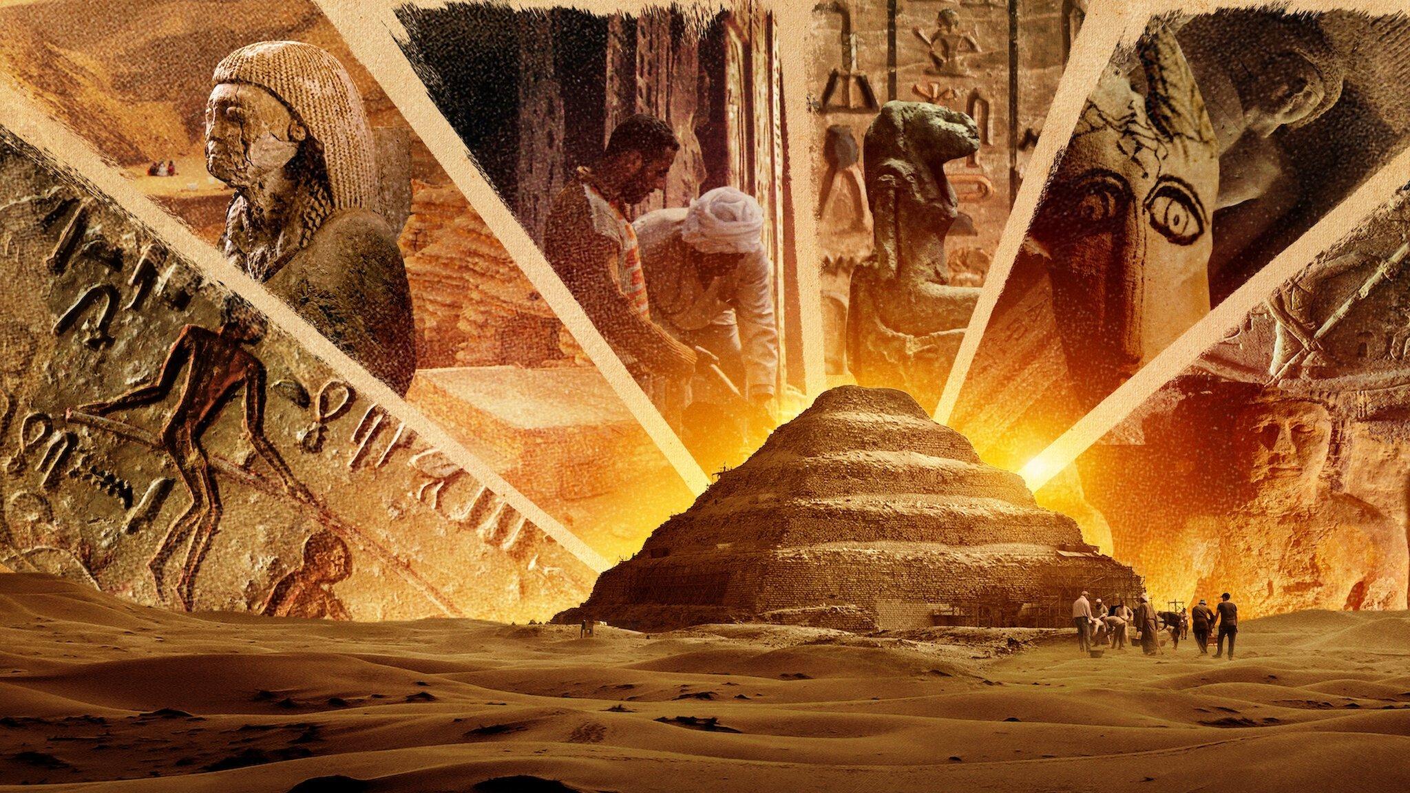 Secrets of the Saqqara Tomb 2020 movie scene