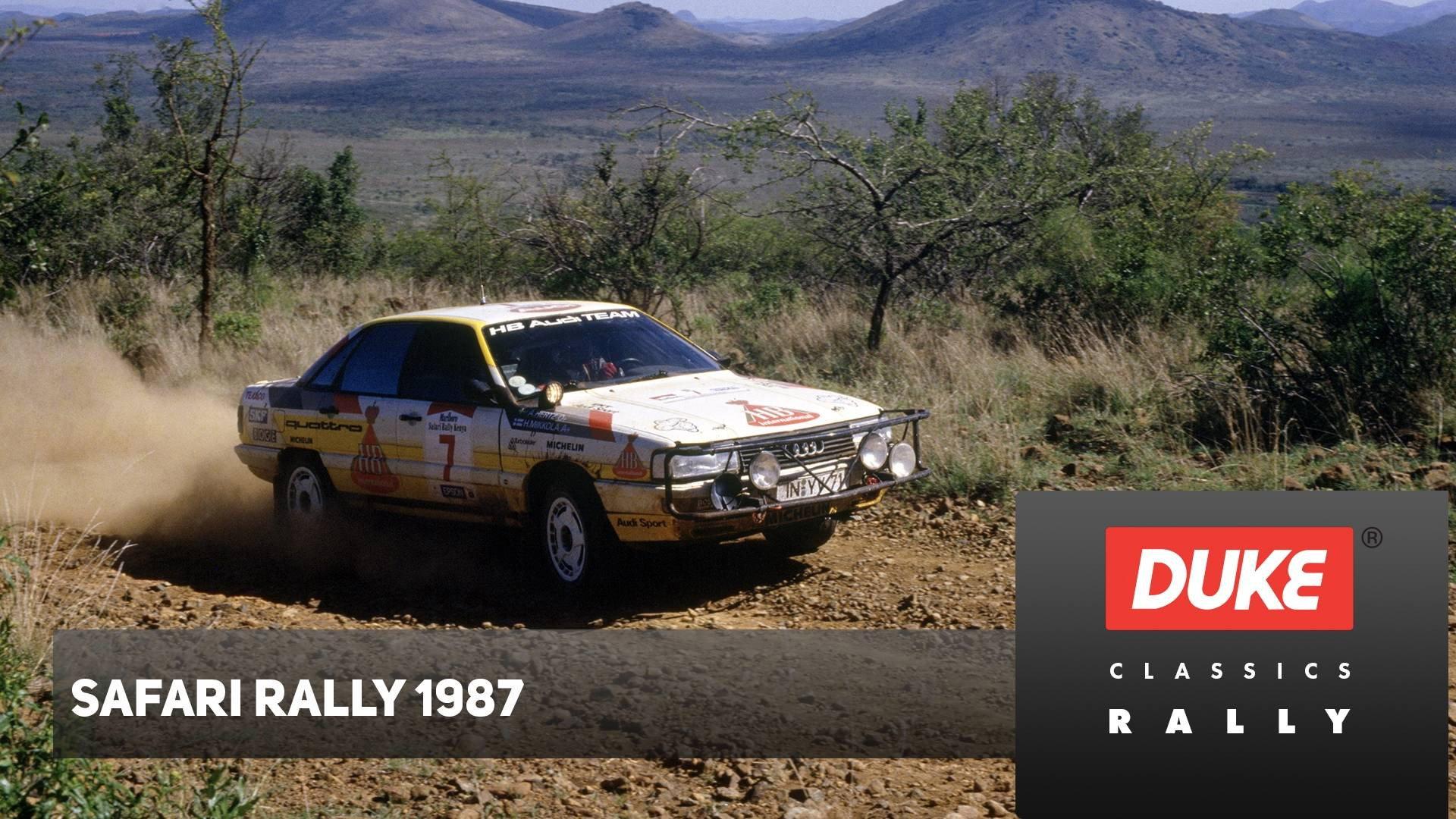 Safari Rally 1987 1987 movie scene