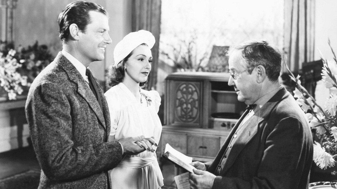 He Married His Wife 1940 movie scene