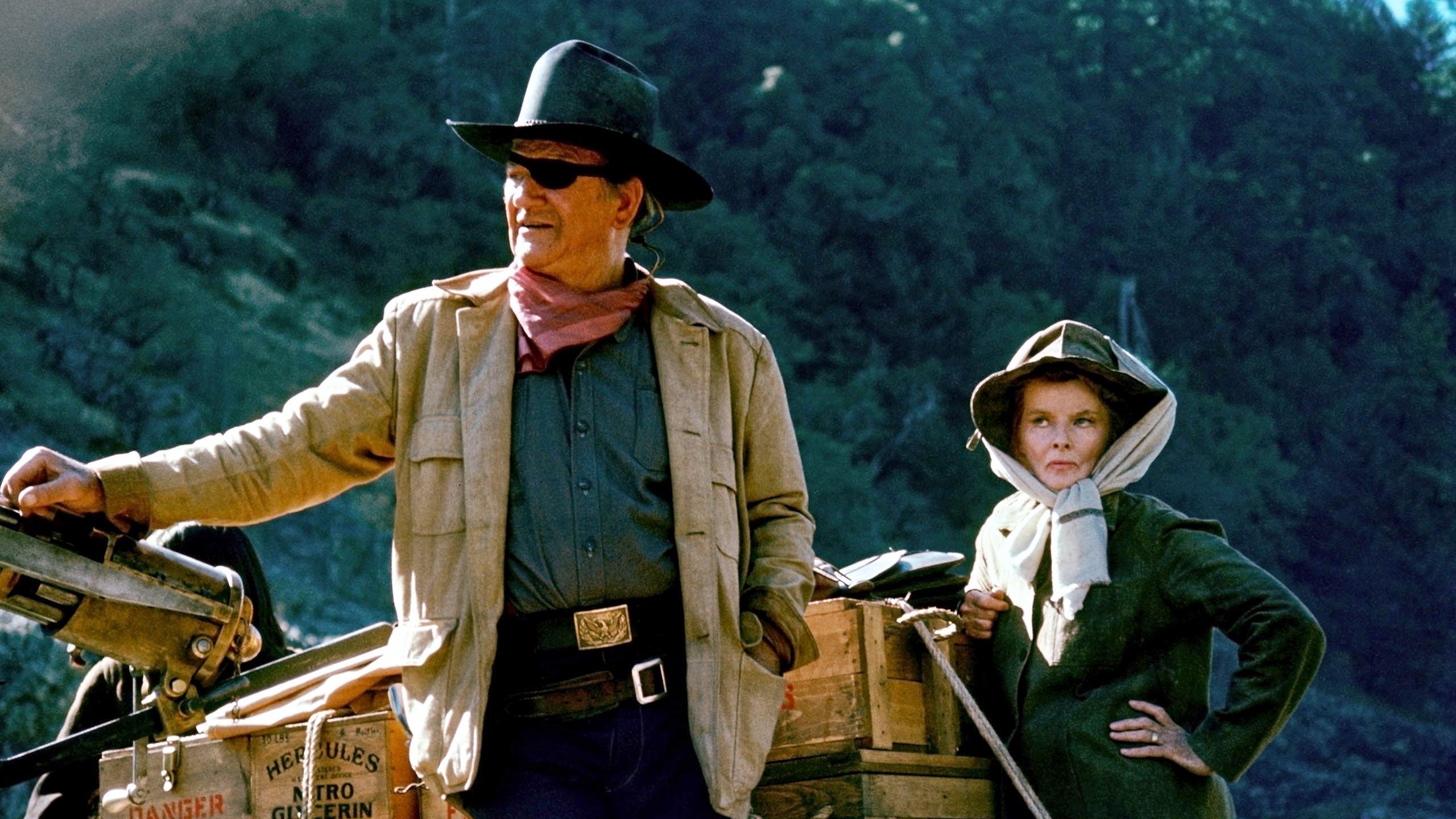 Rooster Cogburn 1975 movie scene