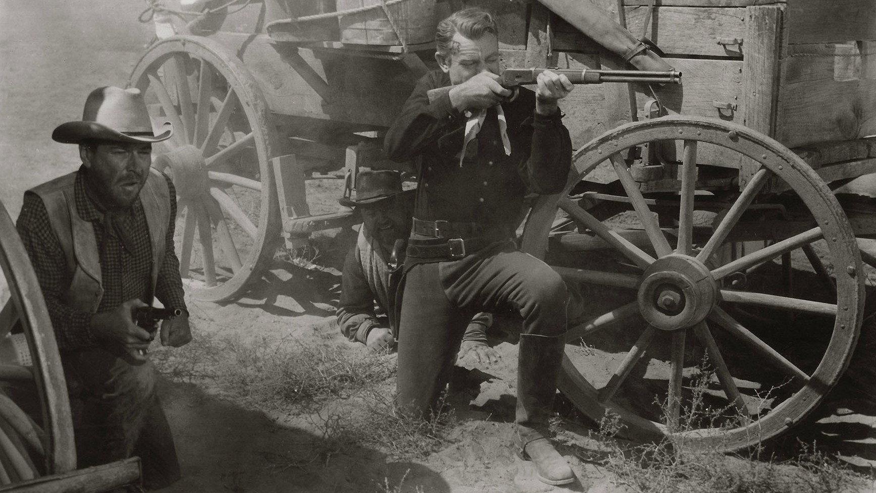 Dragoon Wells Massacre 1957 movie scene