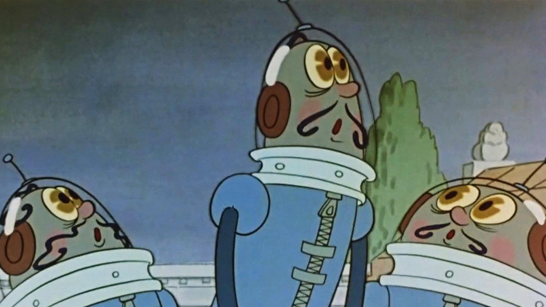 How the Cossacks Met Aliens 1987 movie scene