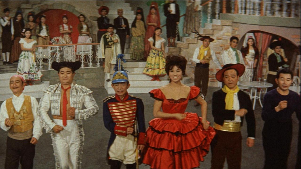 The Dangoro Party in the Sky 1962 movie scene