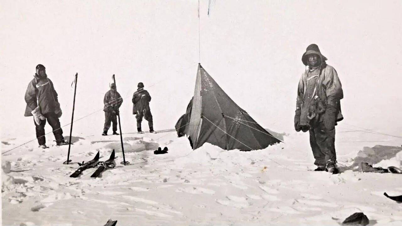 Roald Amundsen's South Pole Expedition 1912 movie scene