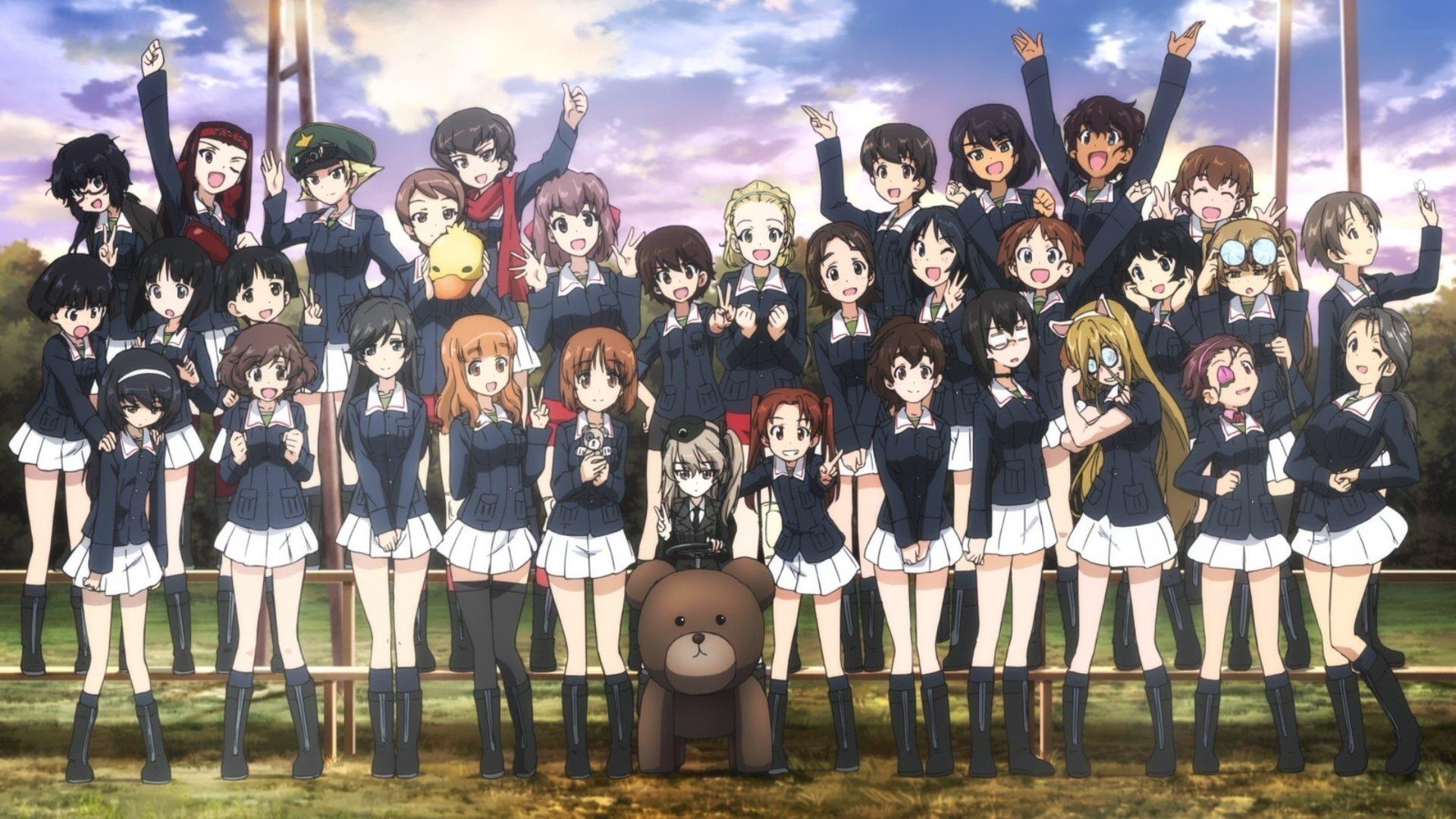 Girls und Panzer der Film Special: Arisu War! 2016 movie scene