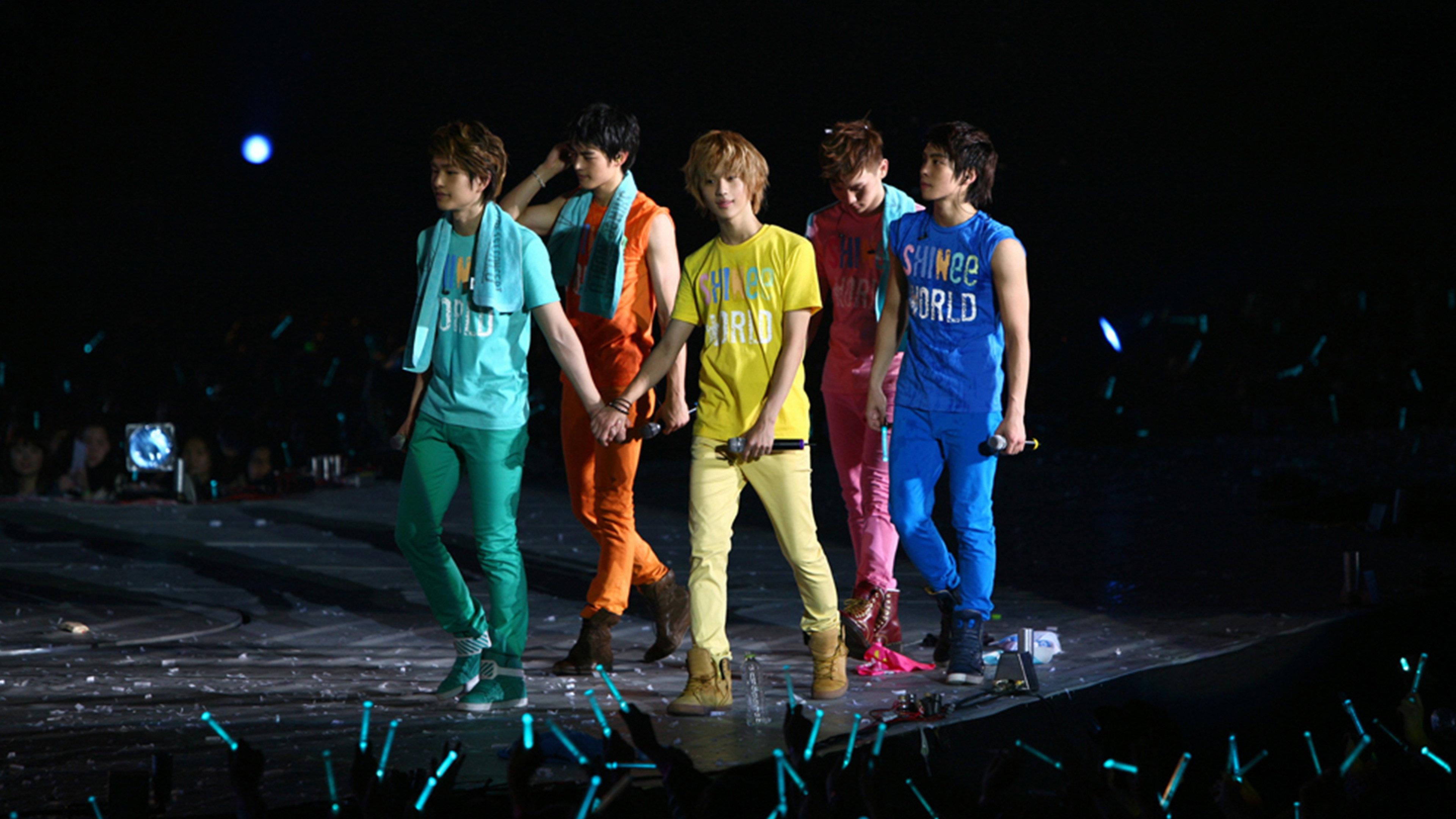 SHINee THE 1ST CONCERT "SHINee WORLD" in Seoul 2012 movie scene