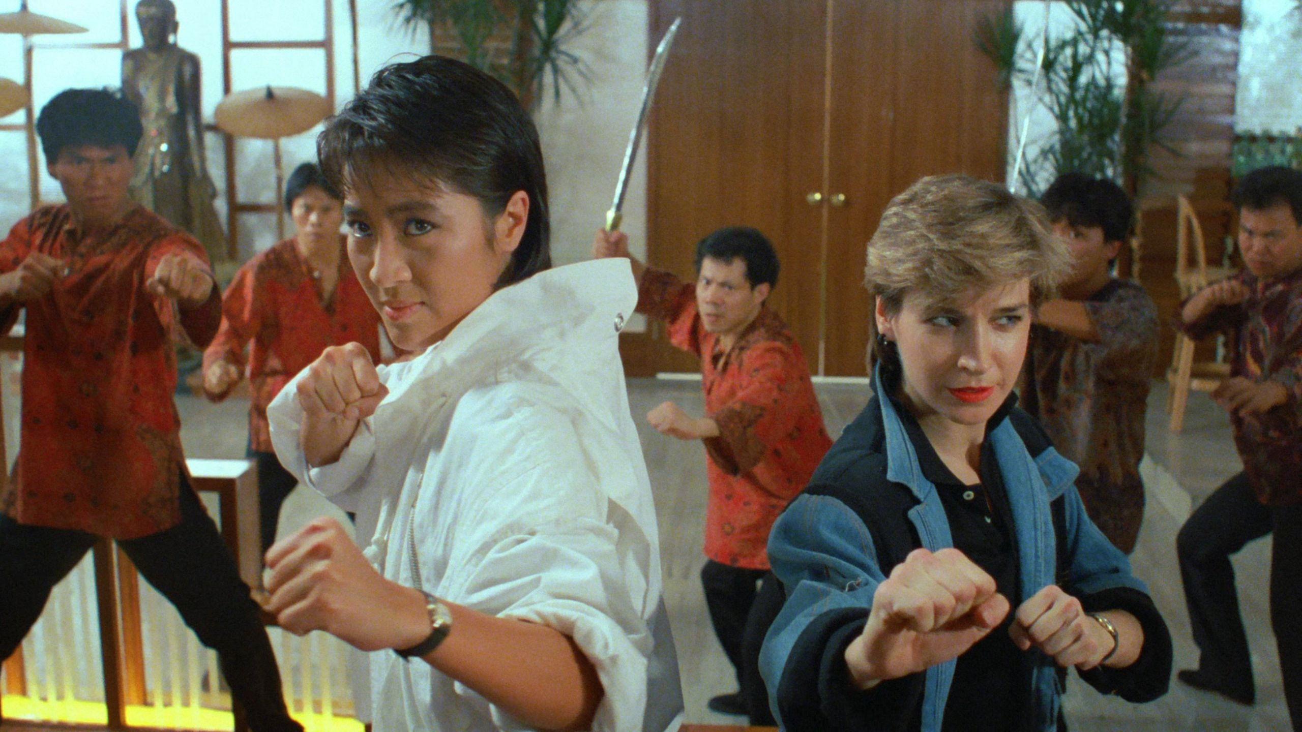 Yes, Madam! 1985 movie scene