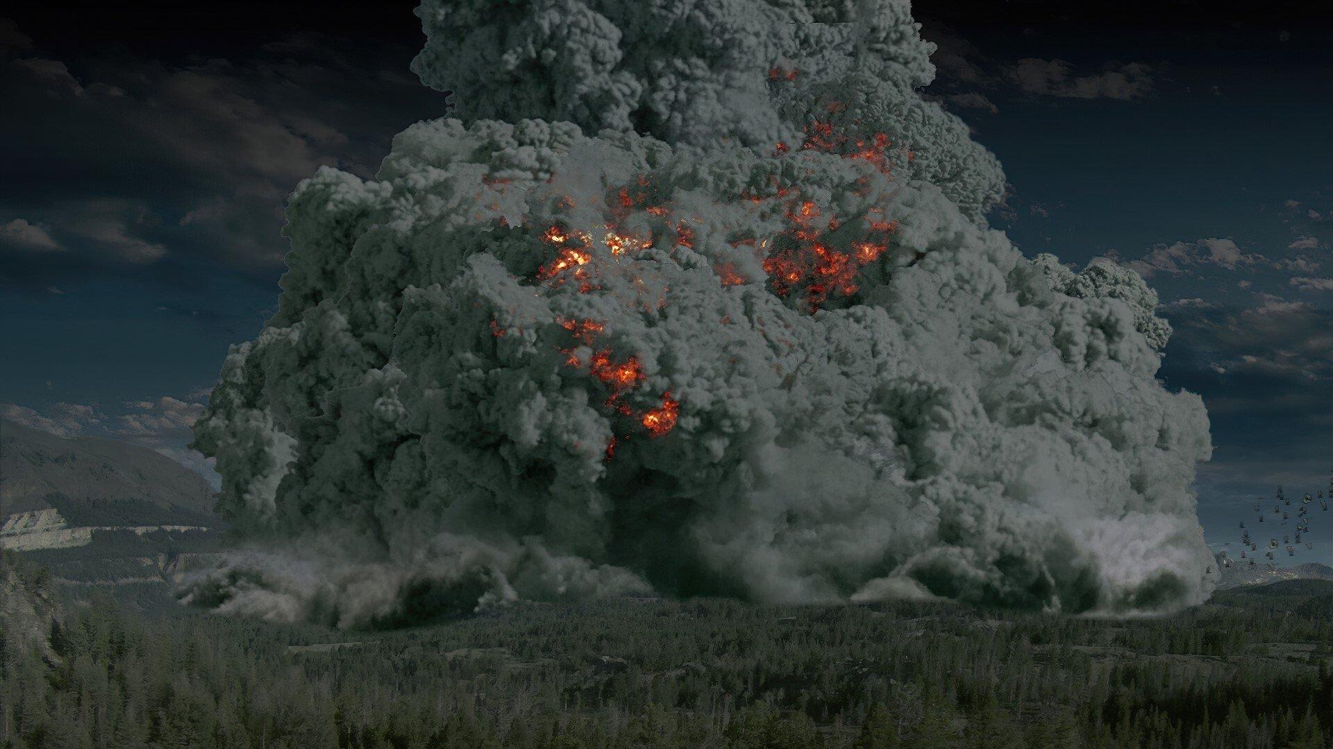 Supervolcano 2005 movie scene