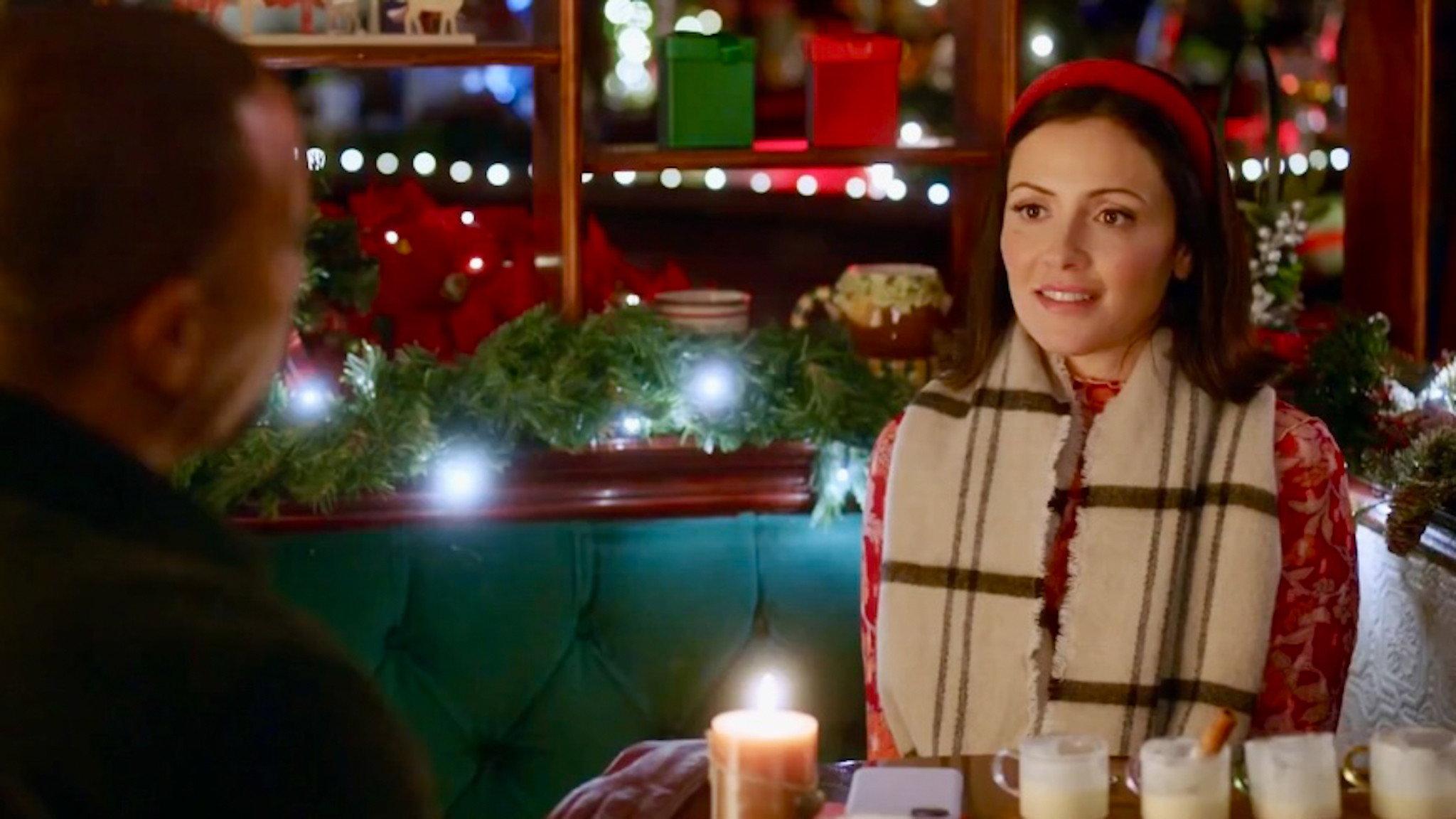 Trading Up Christmas 2024 movie scene