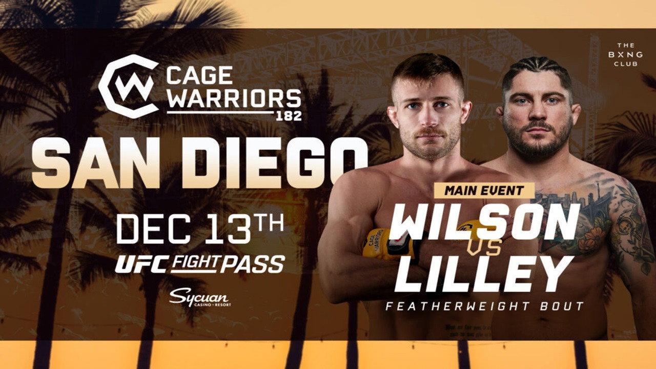 Cage Warriors 182: San Diego 2024 movie scene