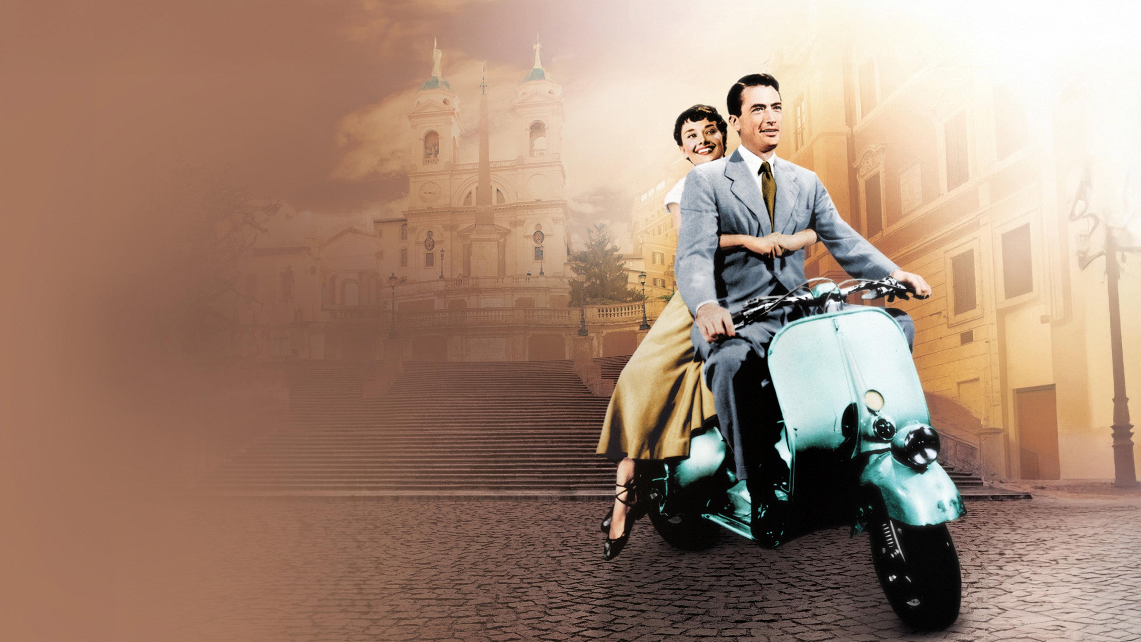 Roman Holiday 1953 movie scene