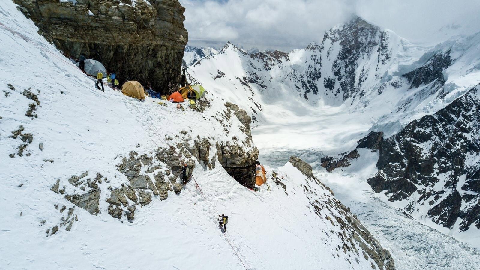 Breathtaking K2: The World's Most Dangerous Mountain 2020 movie scene