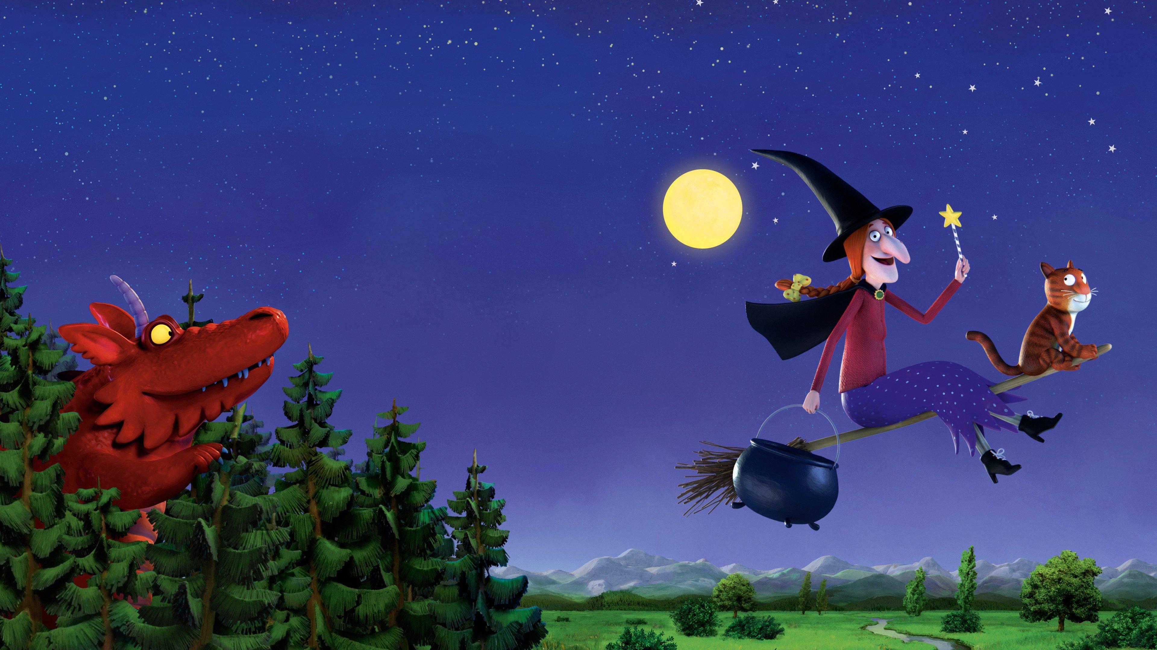 Room on the Broom 2012 movie scene