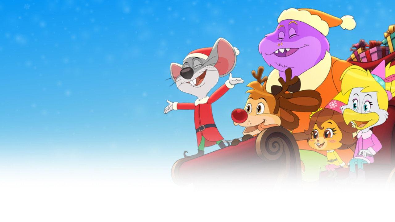 A Chuck E. Cheese Christmas 2025 movie scene