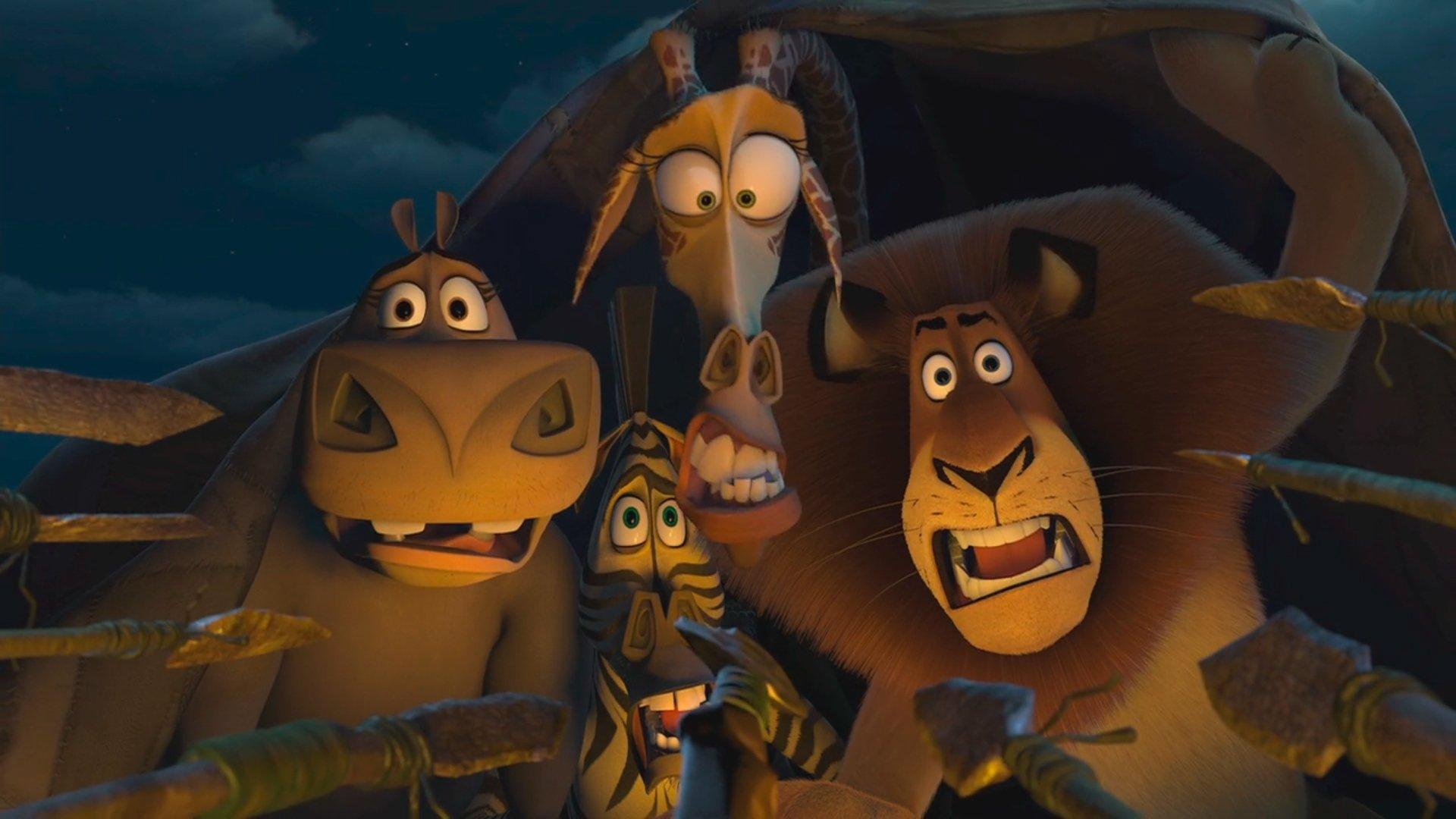 Merry Madagascar 2009 movie scene