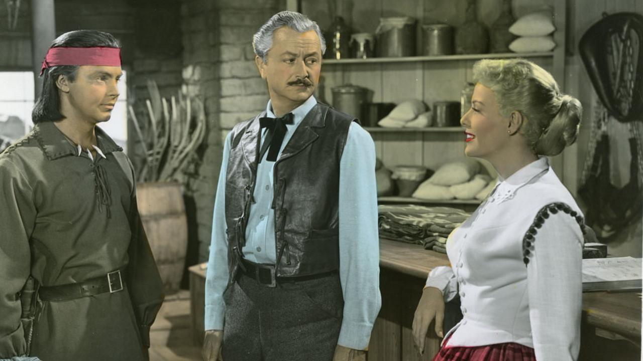 The Half-Breed 1952 movie scene