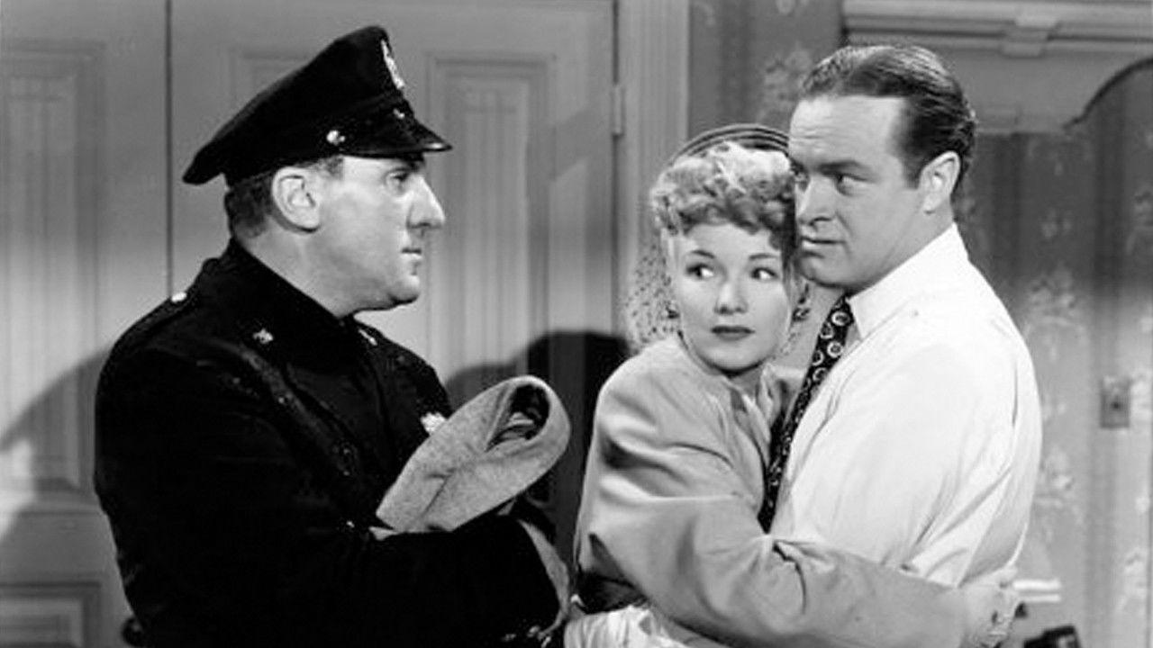 Where There's Life 1947 movie scene