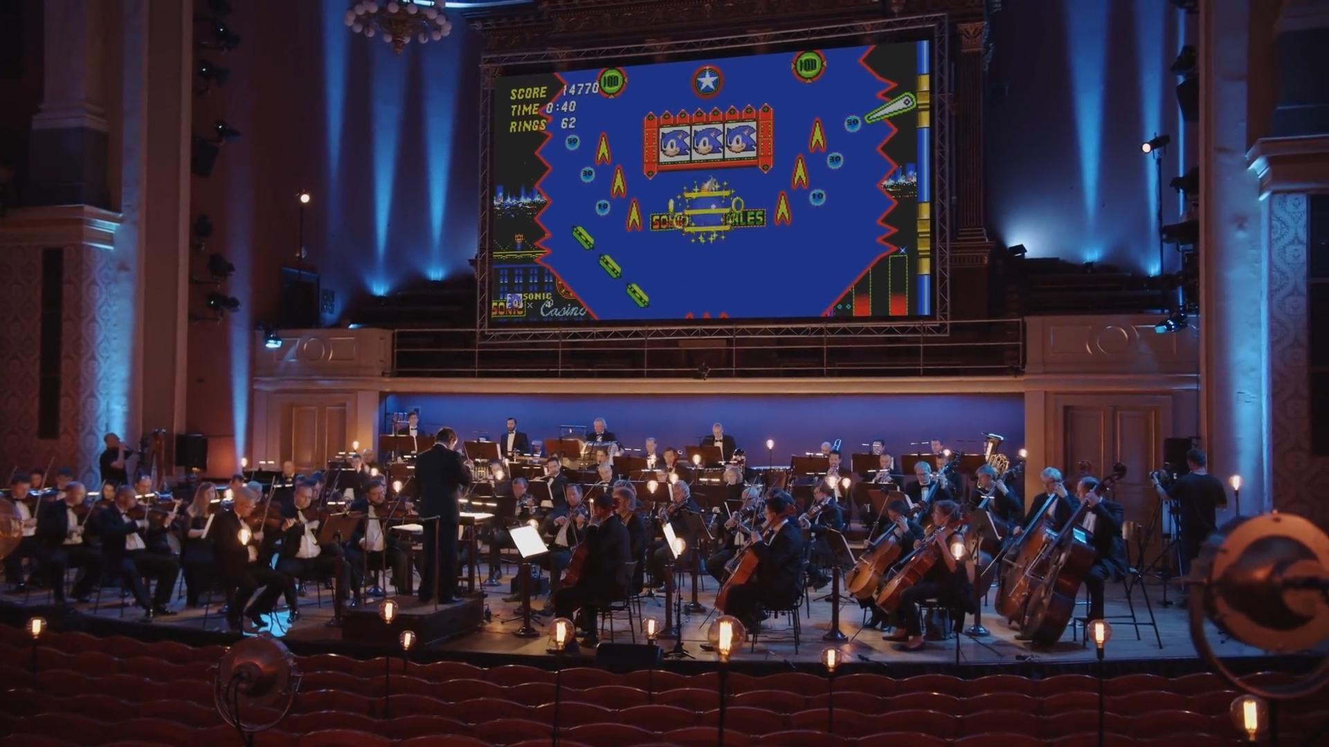 Sonic 30th Anniversary Symphony 2021 movie scene