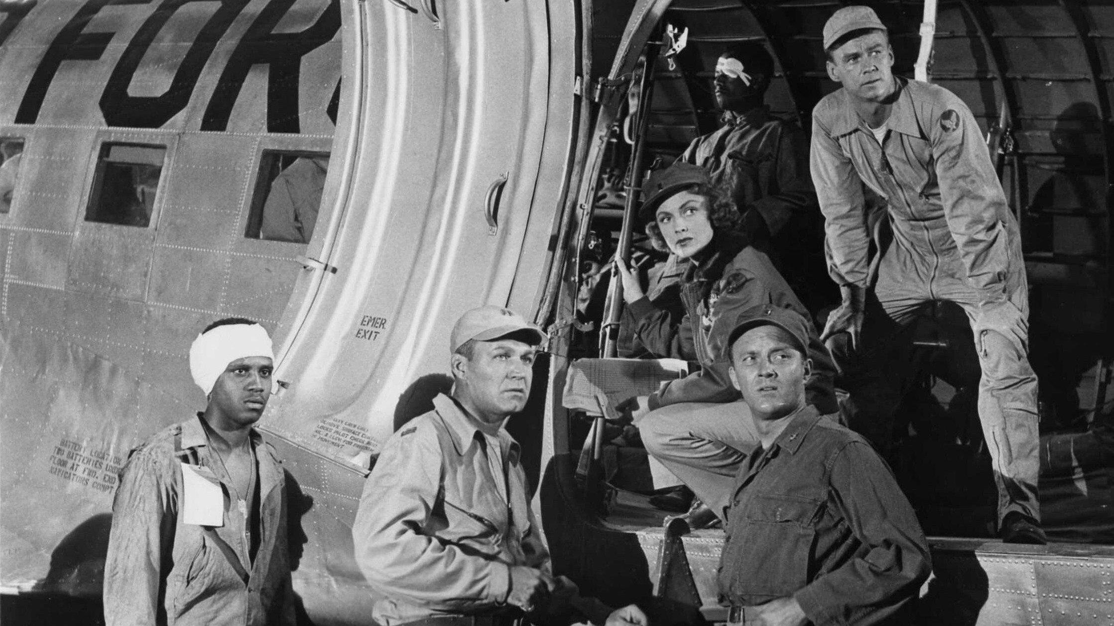 Flight Nurse 1953 movie scene