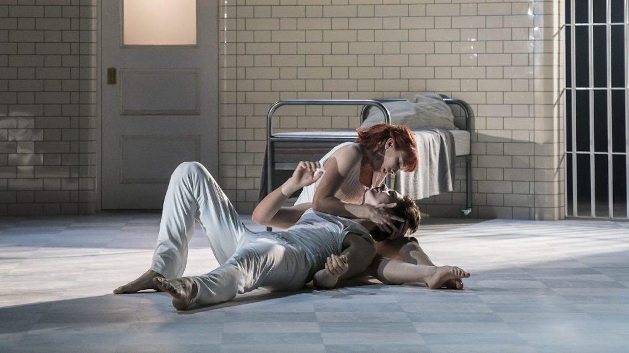 Matthew Bourne's Romeo + Juliet 2019 movie scene