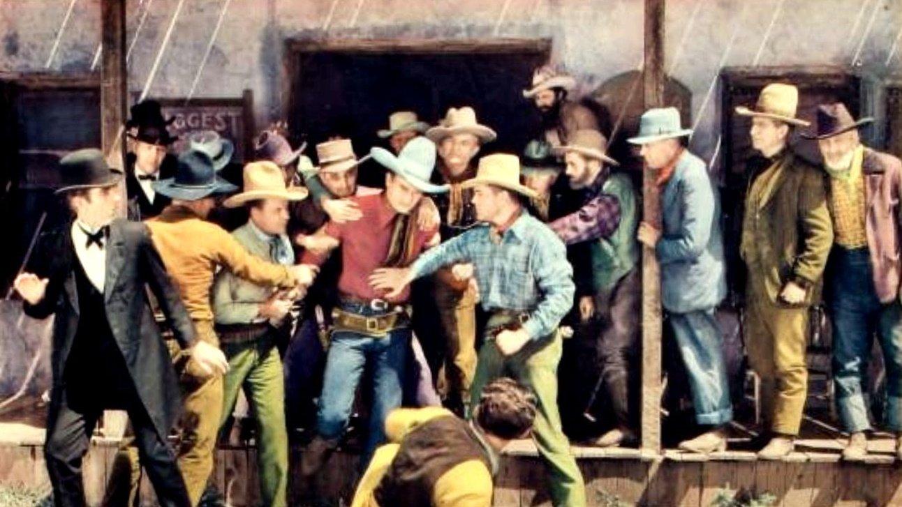 The Dawn Rider 1935 movie scene