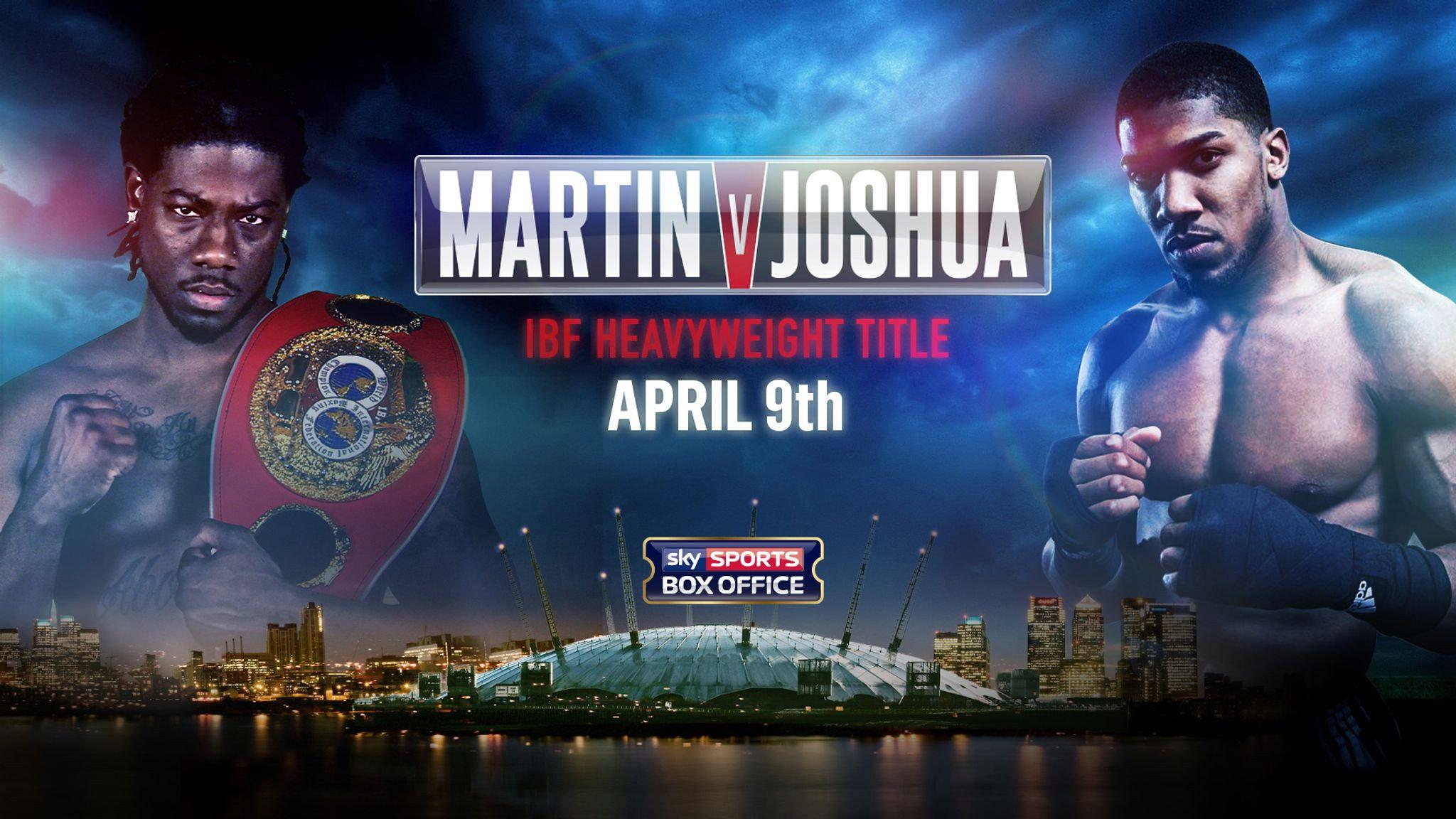 Charles Martin vs. Anthony Joshua 2016 movie scene