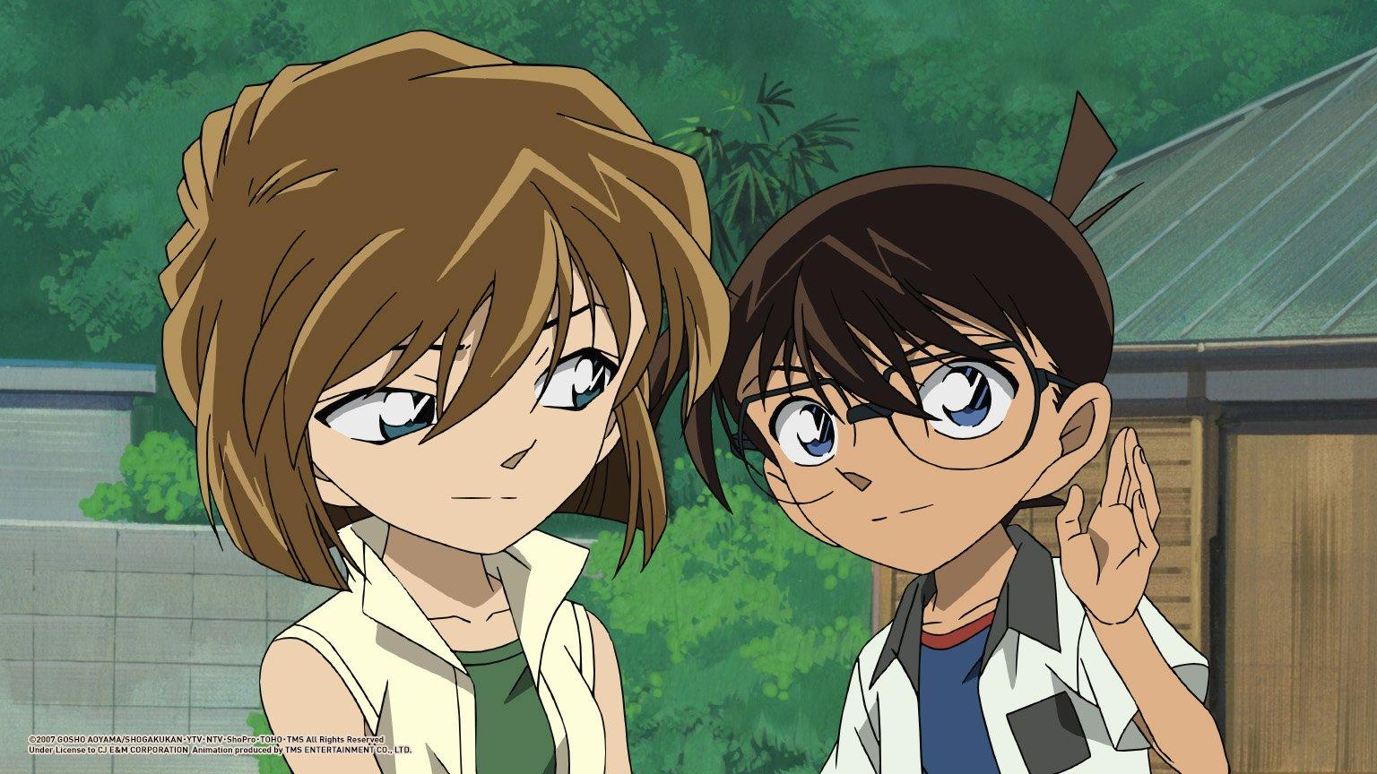 Detective Conan: Jolly Roger in the Deep Azure 2007 movie scene