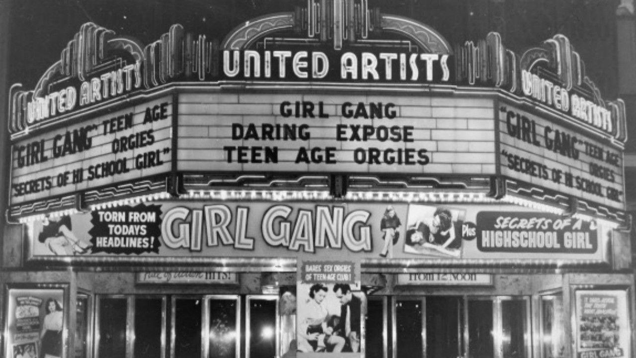 Girl Gang 1954 movie scene