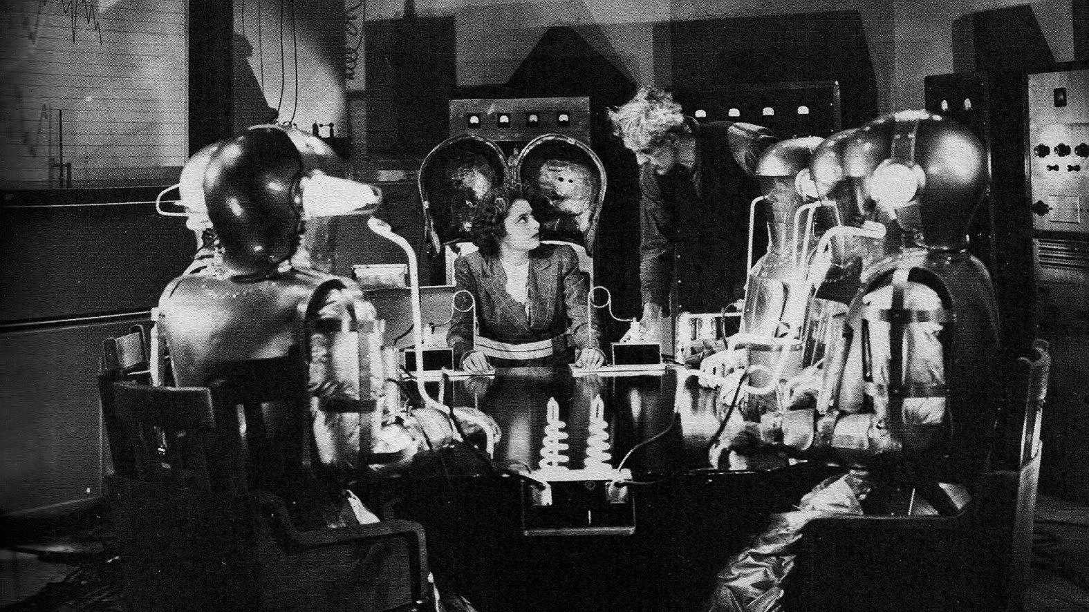 The Devil Commands 1941 movie scene