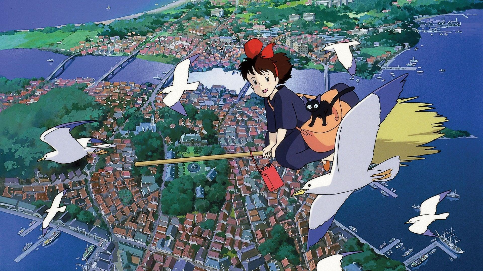 Kiki's Delivery Service 1989 movie scene