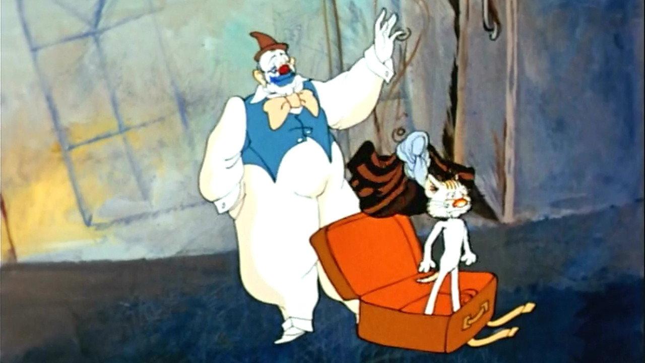 Cat and Clown 1988 movie scene