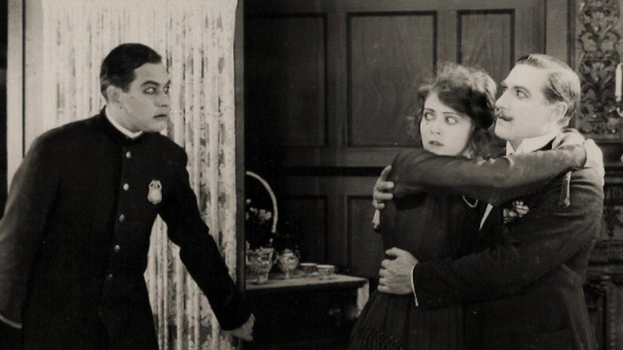 The Fire Flingers 1919 movie scene