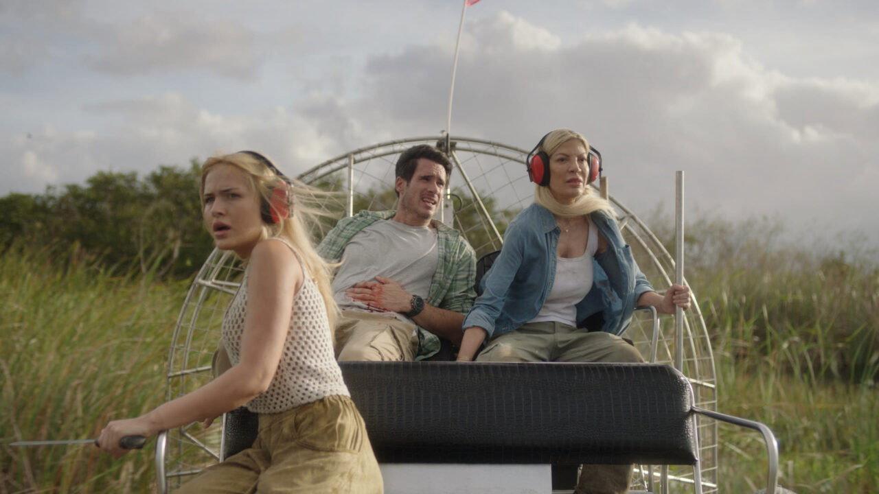 Abducted in the Everglades 2025 movie scene