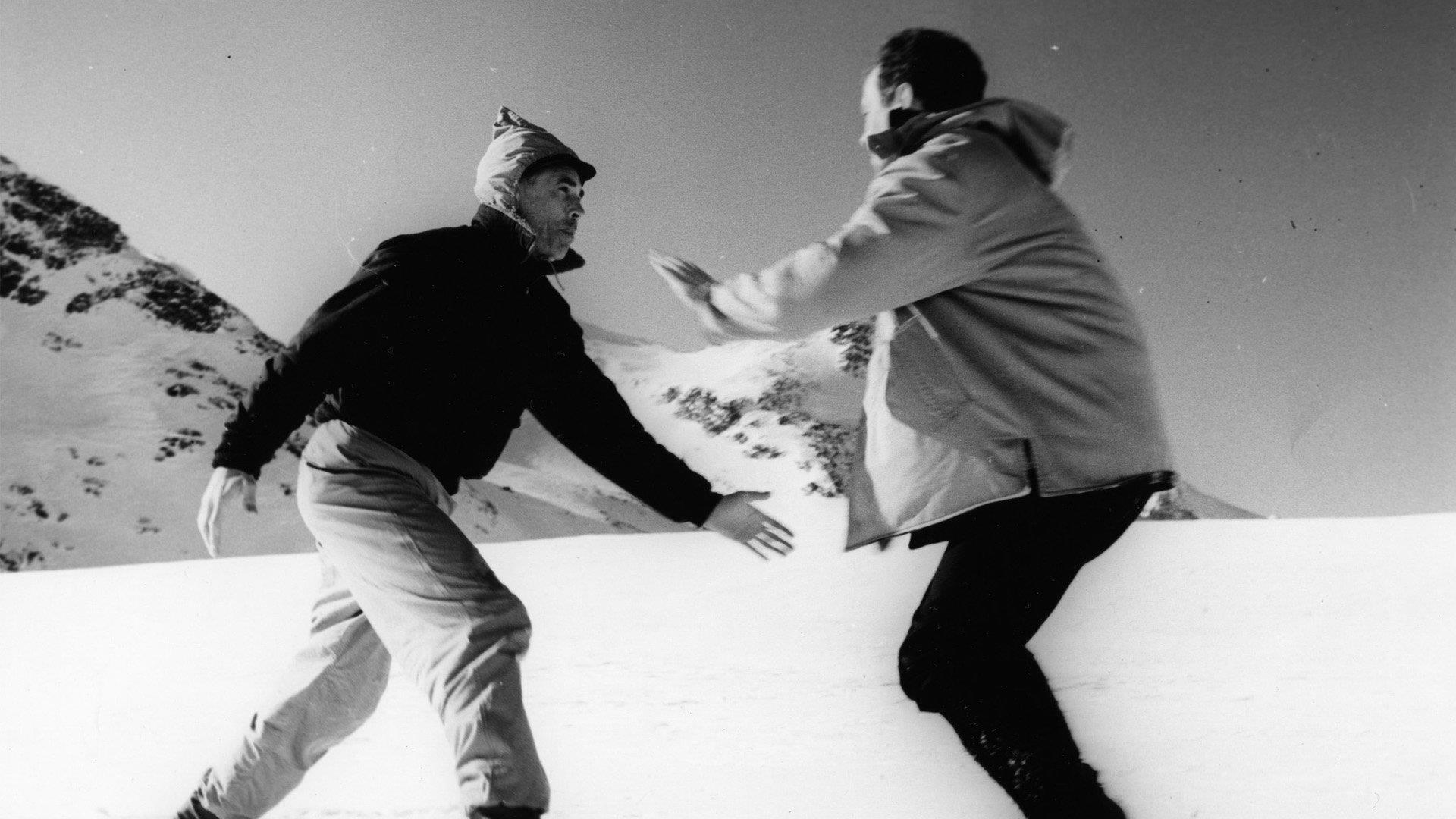 Cold Tracks 1962 movie scene