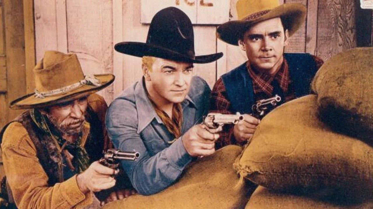Three Men from Texas 1940 movie scene