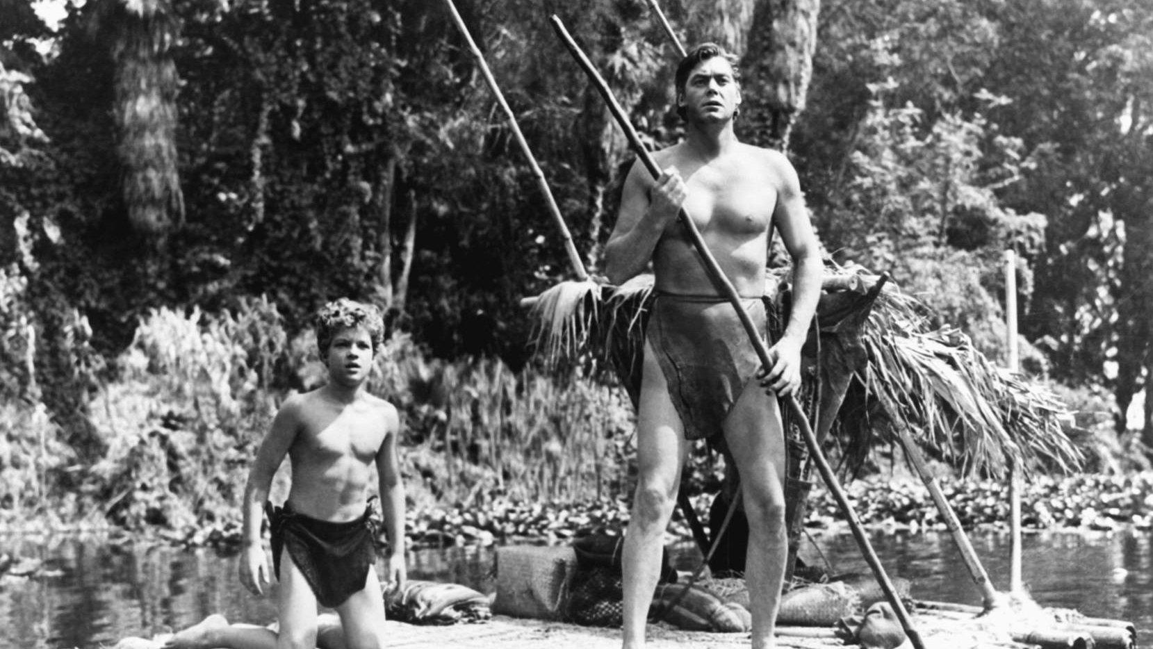 Tarzan and the Amazons 1945 movie scene