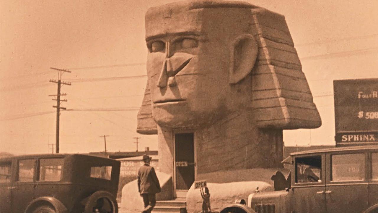 Hollywood the Unusual 1927 movie scene