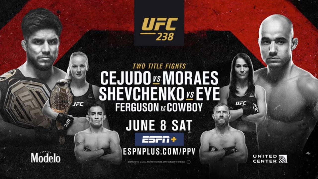 UFC 238: Cejudo vs. Moraes 2019 movie scene