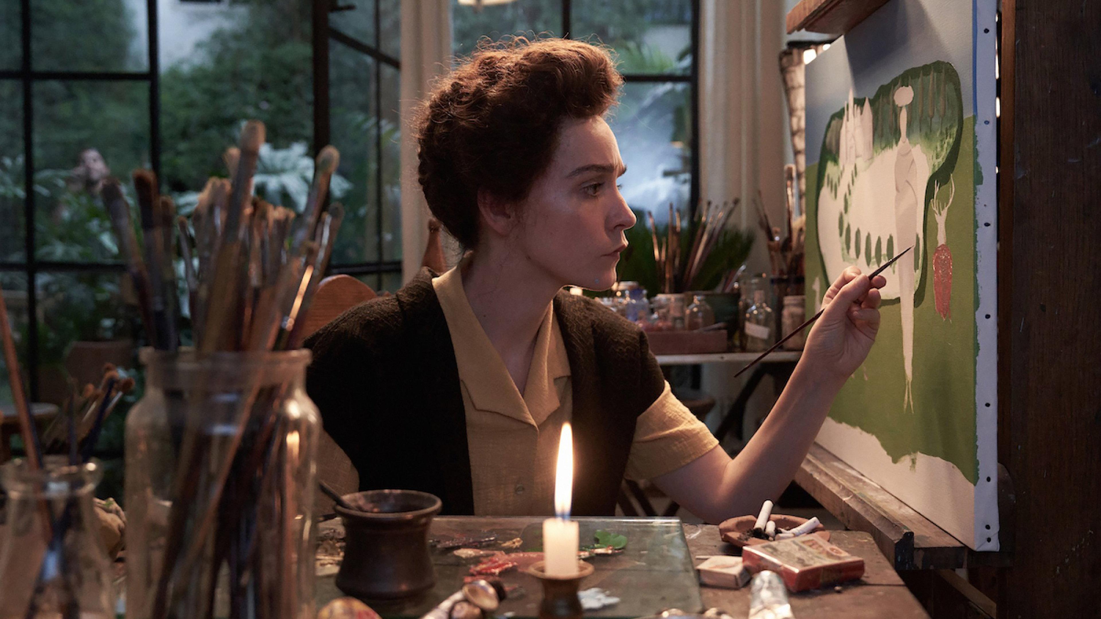 Leonora in the Morning Light 2025 movie scene