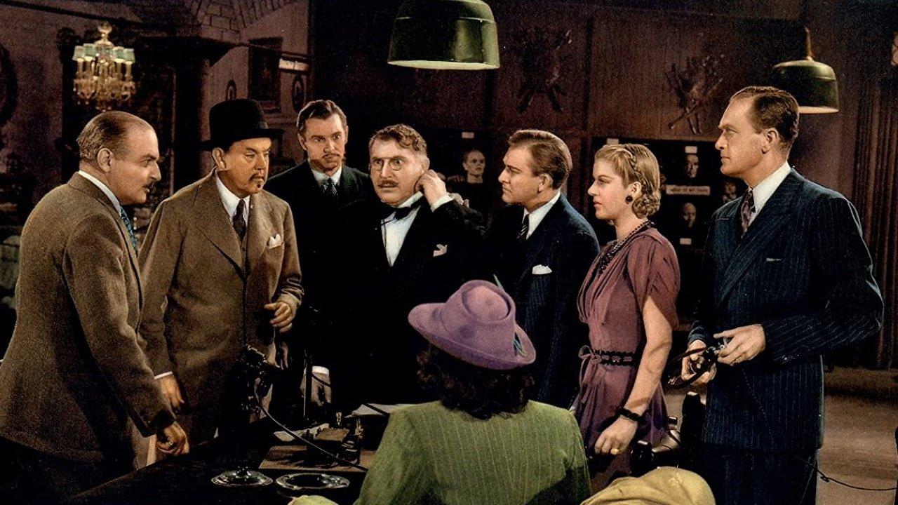 Charlie Chan at the Wax Museum 1940 movie scene