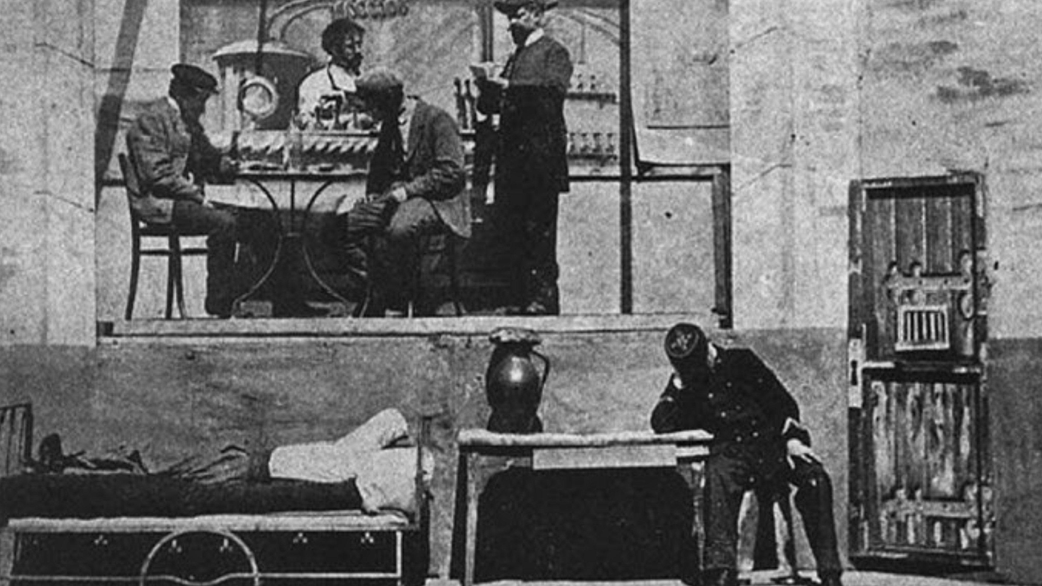 The Capture of Roma 1905 movie scene
